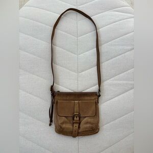 | Roots | Genuine Leather Made in Canada Crossbody Bag